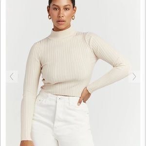 Cream DISSH Turtleneck